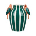 Vase Jungle Pop Vert – H22,5 cm| Au Tombeau des Jaloux