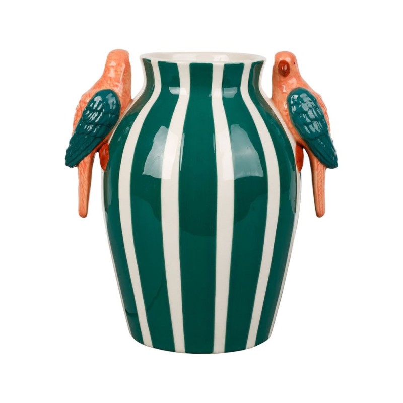 Vase Jungle Pop Vert – H22,5 cm| Au Tombeau des Jaloux