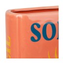 Vase "Soleil" Livre Multicolore en Dolomite – H21 cm| Au Tombeau des Jaloux