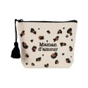Pochette "Mini Fauve" – Brun & Noir | Au Tombeau des Jaloux