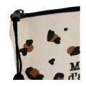 Pochette "Mini Fauve" – Brun & Noir | Au Tombeau des Jaloux