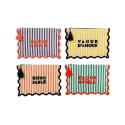 Pochettes "Plouf & Sun" – Multicolores | Au Tombeau des Jaloux