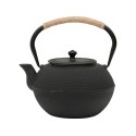Théière en Fonte Noire – Anse en Corde + Filtre à Picots (1,2 L) | Au Tombeau des Jaloux
