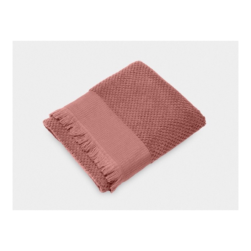 Drap de Bain Téthys – 100% Coton (95x140 cm) – Couleur Pêche/Au Tombeau Des Jaloux