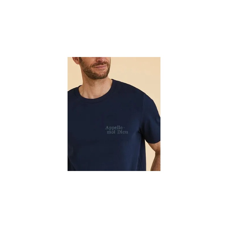 T-shirt "Appelle-moi Dieu" (brodé) |  Au Tombeau des Jaloux