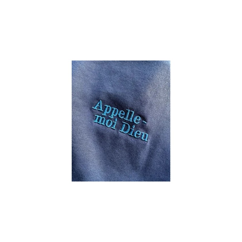 T-shirt "Appelle-moi Dieu" (brodé) |  Au Tombeau des Jaloux