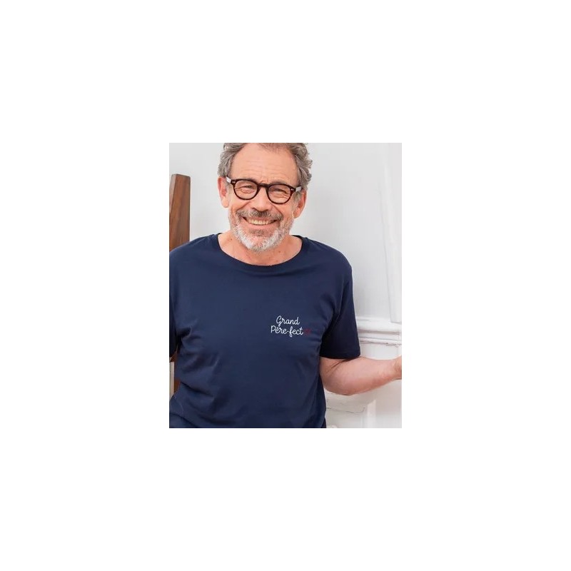 T-shirt "Grand Père-fect" (brodé) |  Au Tombeau des Jaloux