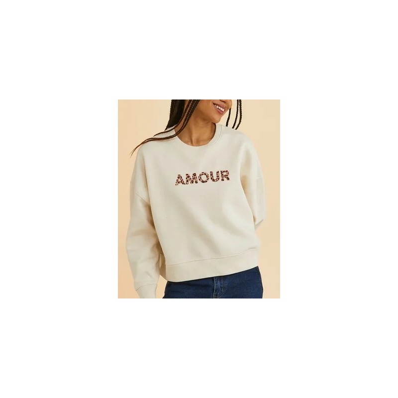 Sweatshirt "Amour Léopard"  |  Au Tombeau des Jaloux