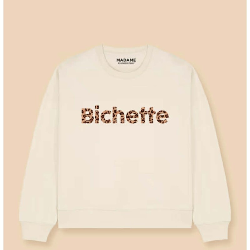Sweatshirt "Bichette Léopard"  |  Au Tombeau des Jaloux