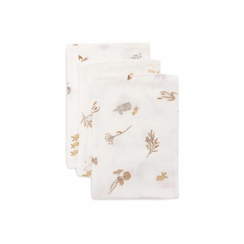 Gant de Toilette en Gaze de Coton – Riverside (Lot de 3) |  Au Tombeau des Jaloux