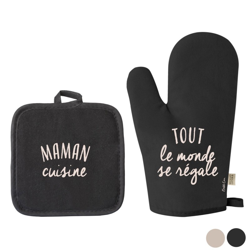 Gant & Manique Noir – "Maman Cuisine" |  Au Tombeau des Jaloux