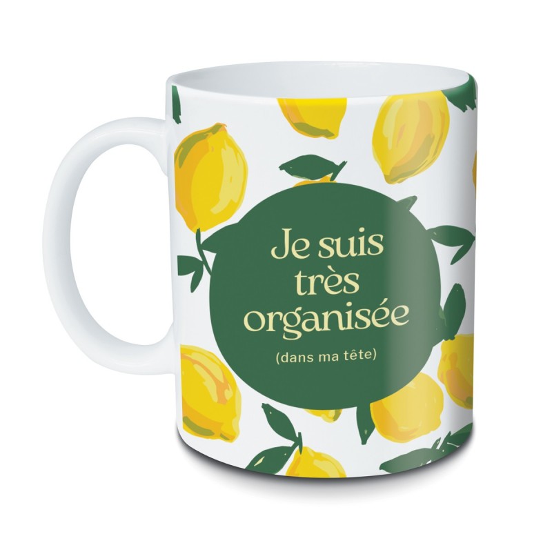 Mug – "Je suis Très Organisée"|  Au Tombeau des Jaloux
