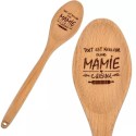 Cuillère en Bois Gravée – "Mamie Cuisine"|  Au Tombeau des Jaloux