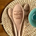 Cuillère en Bois Gravée – "Mamie Cuisine"|  Au Tombeau des Jaloux