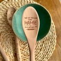 Cuillère en Bois Gravée – "Mamie Cuisine"|  Au Tombeau des Jaloux