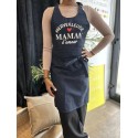Tablier XL Marine – "Merveilleuse Maman d’Amour"|  Au Tombeau des Jaloux