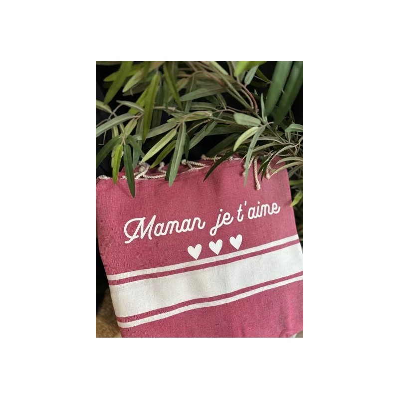Fouta Fuchsia – "Maman je t’aime"|  Au Tombeau des Jaloux