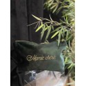 Pochette Velours Vert – "Mamie Chérie"|  Au Tombeau des Jaloux