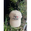 Casquette "Papi d’Amour" – Collection Fête des Grands-Pères|  Au Tombeau des Jaloux