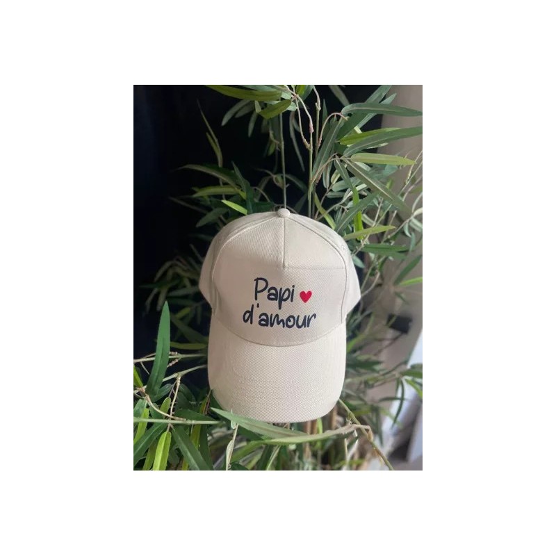 Casquette "Papi d’Amour" – Collection Fête des Grands-Pères|  Au Tombeau des Jaloux