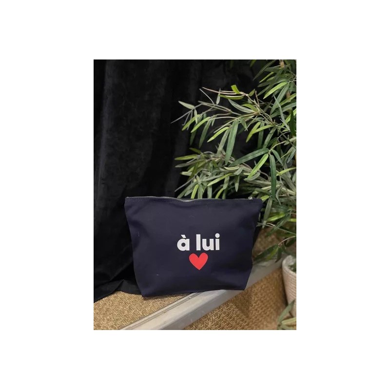 Trousse de Toilette Marine "À Lui" |  Au Tombeau des Jaloux