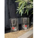 Lot de Mugs/Verres Double Paroi "À Elle & À Lui" – 40 cl |  Au Tombeau des Jaloux