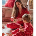Pyjama Femme "Glasgow" – Carreaux Rouges|  Au Tombeau des Jaloux