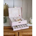 Boîte à Bijoux "Denise" en Pied-de-Poule | Au Tombeau des Jaloux