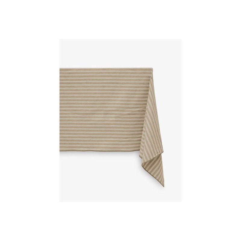 Nappe Lili Camel Enduit 160 x 250 cm– Élégance Naturelle & Résistance| Au Tombeau des Jaloux