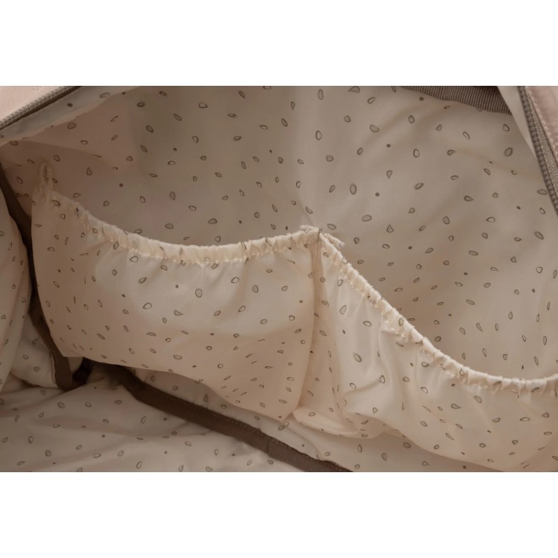 Sac à Langer Embossed Milky Coffee. Au Tombeau Des Jaloux