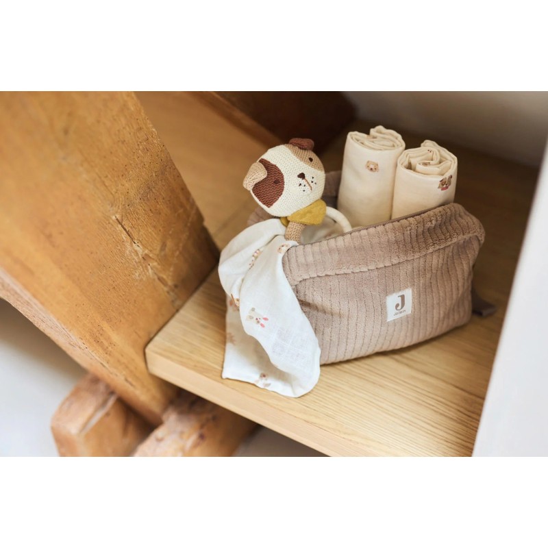 Trousse de Soins Cloudy Rib Milky Coffee| Au Tombeau des Jaloux