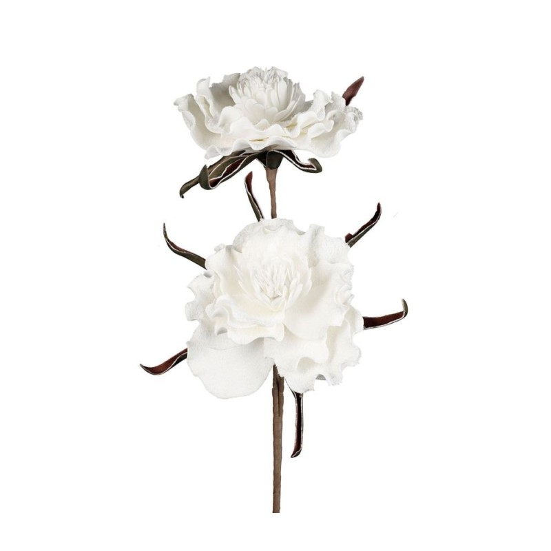 Fleur Artificielle Hamaleis – Blanc H90 cm/Au Tombeau Des Jaloux