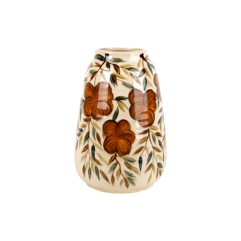 Vase Fleurice – Vert & Brun D17.5 x H25 cm/Au Tombeau Des Jaloux