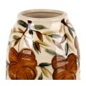 Vase Fleurice – Vert & Brun D17.5 x H25 cm/Au Tombeau Des Jaloux