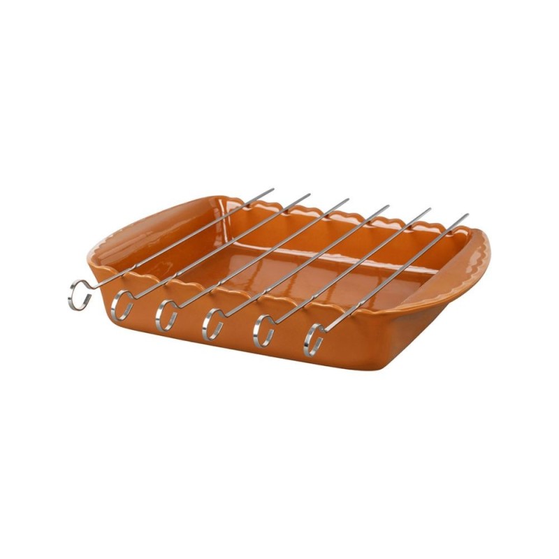 Plat Four à Brochettes BBQ – Caramel  /Au Tombeau Des Jaloux