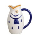 Pichet Poisson – Blanc & Indigo 1,35 L | Au Tombeau des Jaloux
