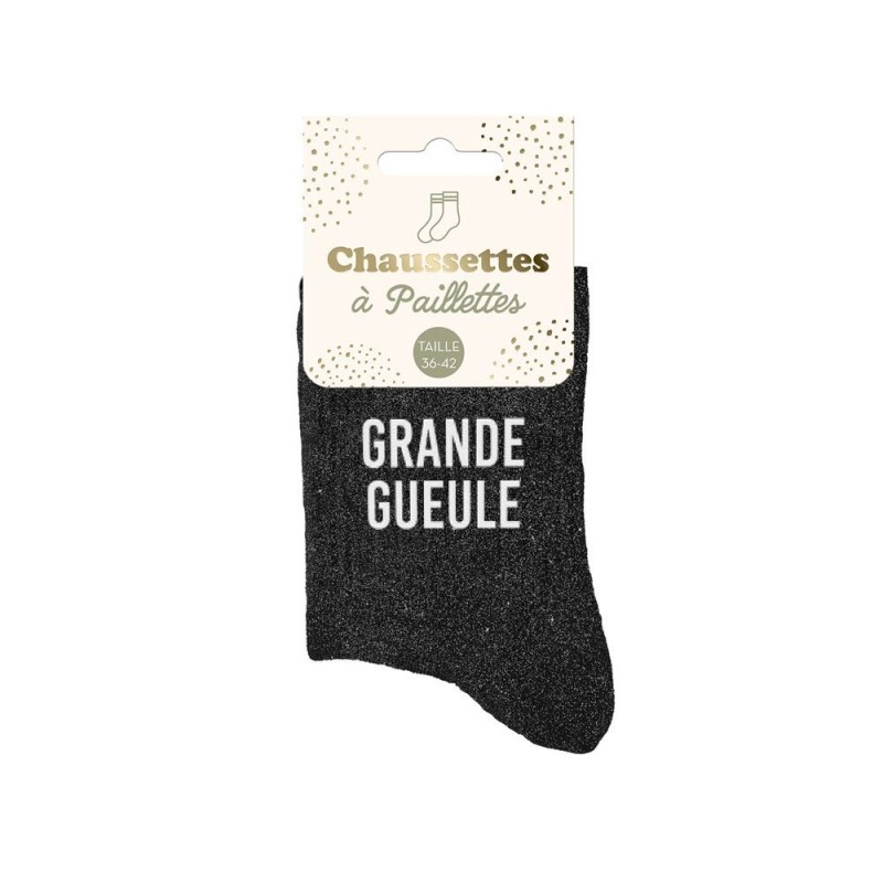 Chaussettes Grande Gueule – Taille 36-42. Au Tombeau Des Jaloux