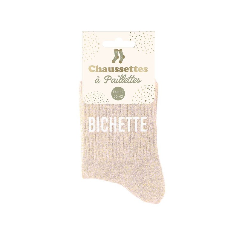 Chaussettes "Bichette" – Taille 36-42. Au Tombeau Des Jaloux