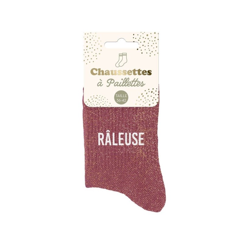 Chaussettes "Râleuse" – Taille 36-42. Au Tombeau Des Jaloux