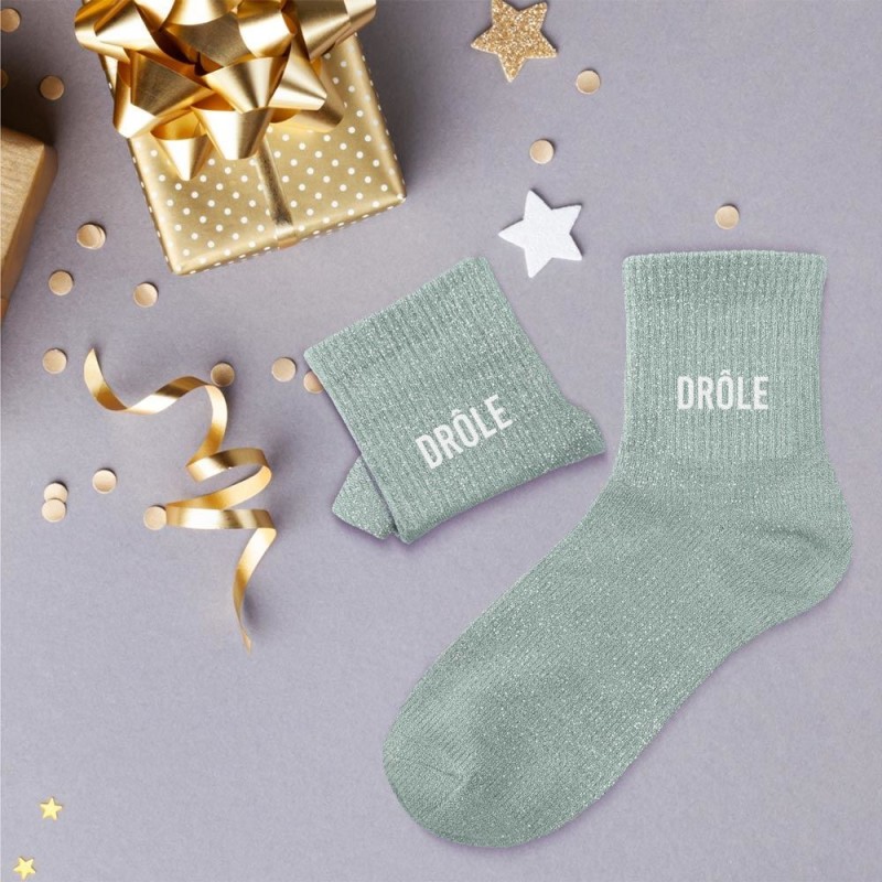 Chaussettes "Drôle" – Taille 36-42. Au Tombeau Des Jaloux