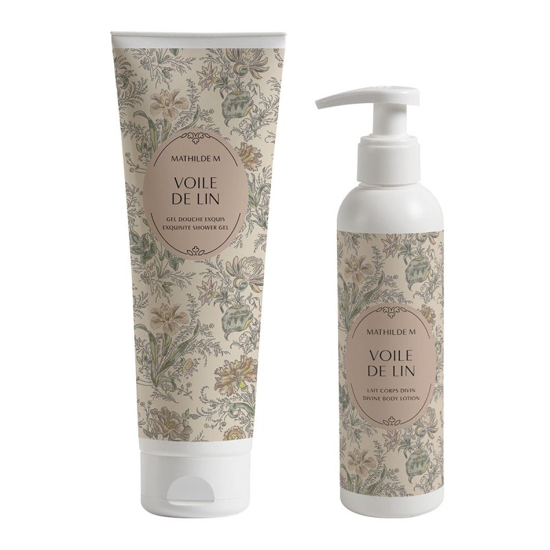 Coffret Parfumé Voile de Lin – Lait Corps & Gel Douche/Au Tombeau Des Jaloux