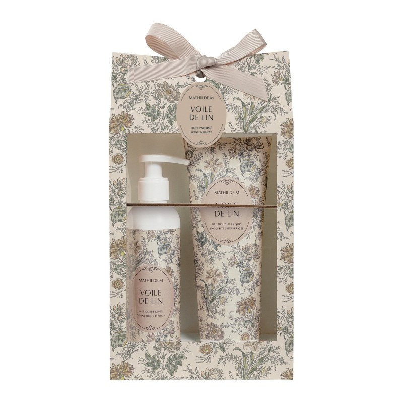 Coffret Parfumé Voile de Lin – Lait Corps & Gel Douche/Au Tombeau Des Jaloux