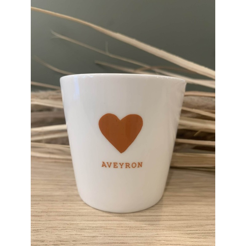 Gobelet en céramique empilable "Aveyron ❤️"200 ml /Au Tombeau Des Jaloux