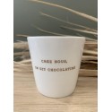 Gobelet en céramique empilable "Chez nous on dit chocolatine"200 ml /Au Tombeau Des Jaloux