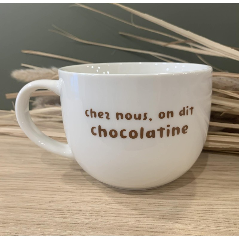 Tasse "100% Aveyronnais" – Porcelaine  45 cl /Au Tombeau Des Jaloux