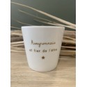 Gobelet en céramique empilable "Aveyronnais et fier de l'être"200 ml /Au Tombeau Des Jaloux