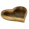 Coupe cœur décorative en bois   /Au Tombeau Des Jaloux