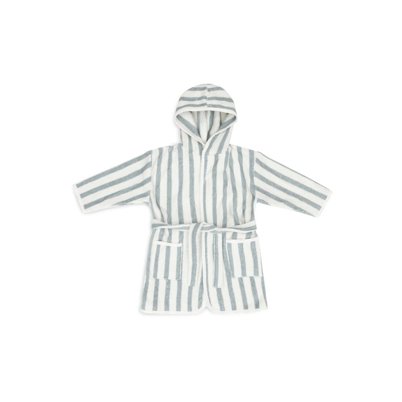 Peignoir - Eponge - Stripe - Sea Green
