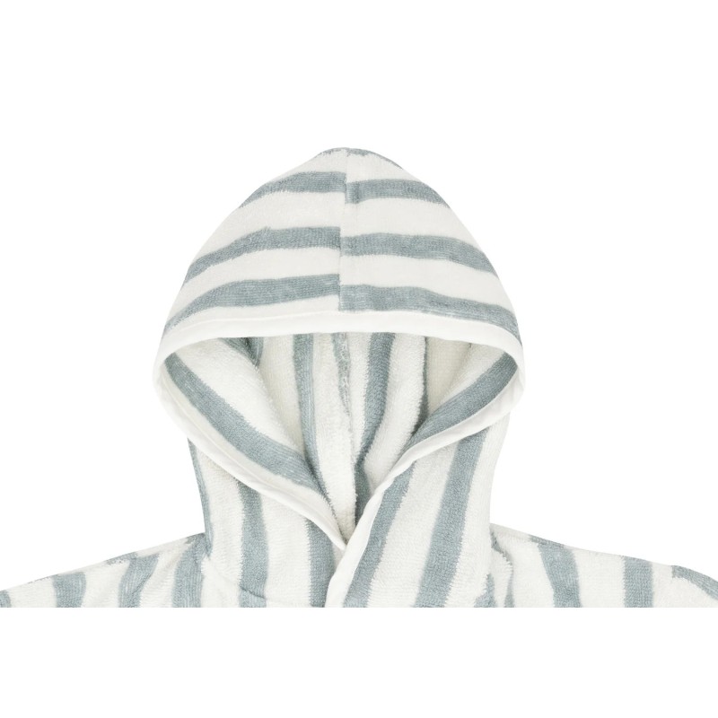 Peignoir - Eponge - Stripe - Sea Green