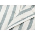 Peignoir - Eponge - Stripe - Sea Green